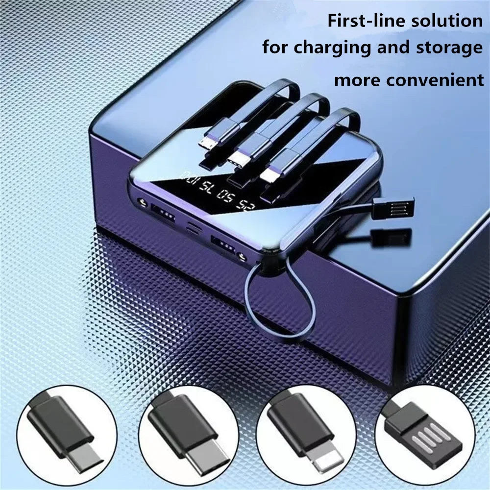 New Mini outdoor power bank 20000mah portable charger with flashlight charger external battery pack mobile universal power bank Main image