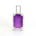 Miniature Mini Suitcase Candy Box Storage Accessories Portable Trolley Party Favor Boxs Simulation Trolley Case