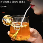 Yerba Mate Bulb Washable Drinking Straw Filter Handmade Yerba Mate Stainless Steel Tea Bombilla Gourd Practical Drinks Tools