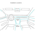 5m Car Interior Accessories Atmosphere Lamp Cold Light Line with USB DIY Decorative Dashboard Console Auto LED Ambient Lights