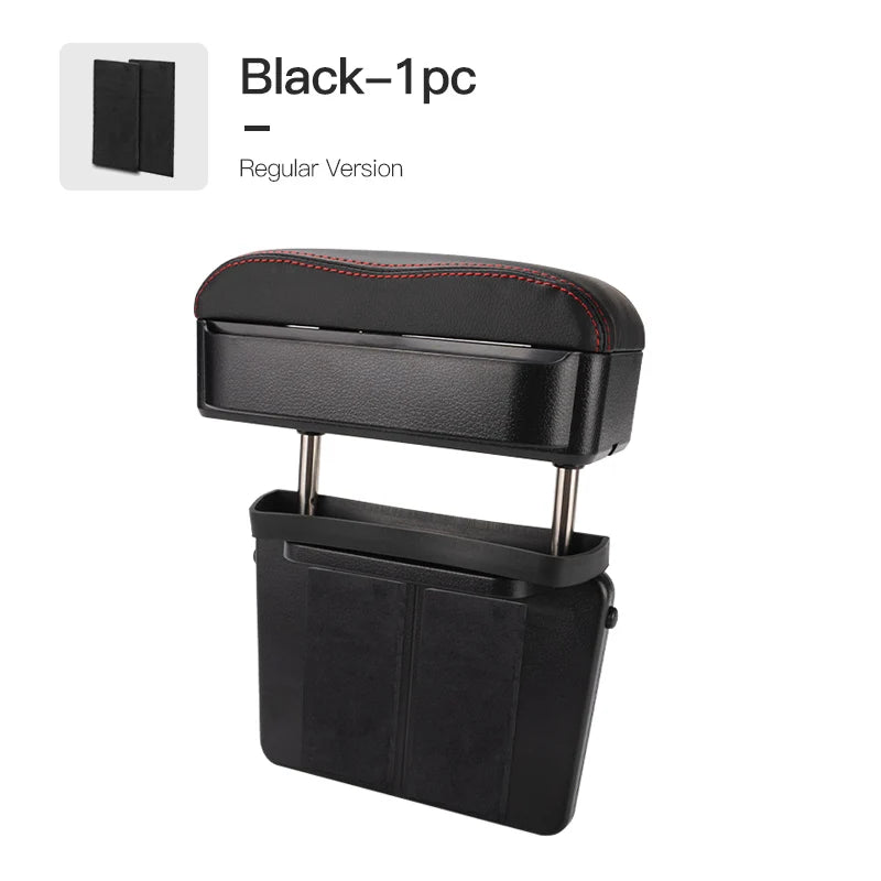 Car Armrest Box Elbow Support Adjustable Car Seat Gap Organizer Arm Rest Box For Polestar 2 3 4 Accessories Armrest Cushion