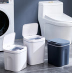 16L Smart Trash Can Dustbin Automatic Touch Bathroom Garbage Toilet Recycle Waste Bin Kitchen Sensor Basket for Rubbish Bucket