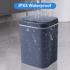 16L Smart Trash Can Dustbin Automatic Touch Bathroom Garbage Toilet Recycle Waste Bin Kitchen Sensor Basket for Rubbish Bucket