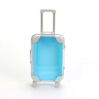 Miniature Mini Suitcase Candy Box Storage Accessories Portable Trolley Party Favor Boxs Simulation Trolley Case