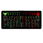 700X300mm Chart Pattern Mouse Pad Efficient Smooth Candlestick Pattern Art Mouse Pad Stock Market Chart Pattern Investor Gift