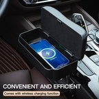 Car Armrest Box Elbow Support Adjustable Car Seat Gap Organizer Arm Rest Box For Polestar 2 3 4 Accessories Armrest Cushion