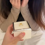 Rednote Bear Flip Ring Box Valentine Birthday Mini Cake for Girlfriend Gift Boxes Packaging Box