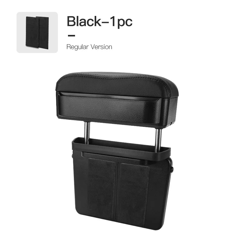 Car Armrest Box Elbow Support Adjustable Car Seat Gap Organizer Arm Rest Box For Polestar 2 3 4 Accessories Armrest Cushion